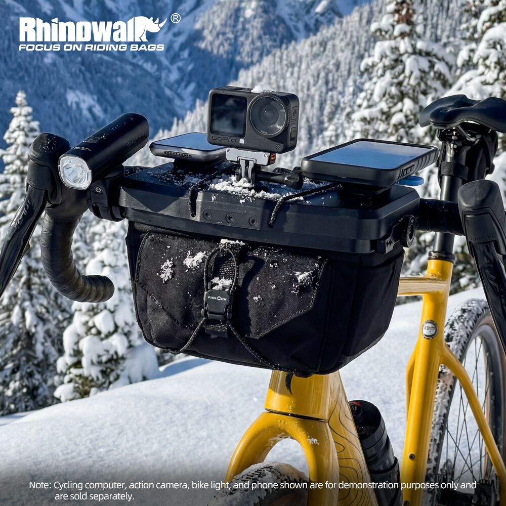 Mountain Biking Hip Pack - Torba rowerowa na kierownicę Rhinowalk 3.3L