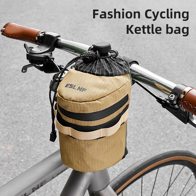 Mountain Biking Hip Pack - Torba rowerowa na kierownicę ESLNF, wodoodporna,
