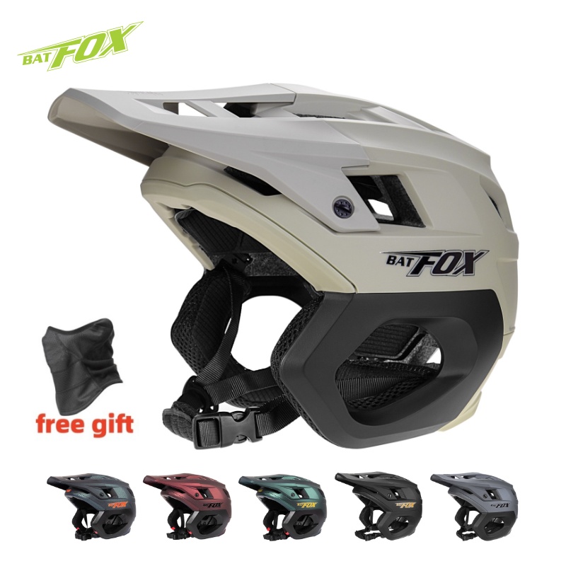 Mountain Biking Races - Kask rowerowy BATFOX 3/4 MTB, kask
