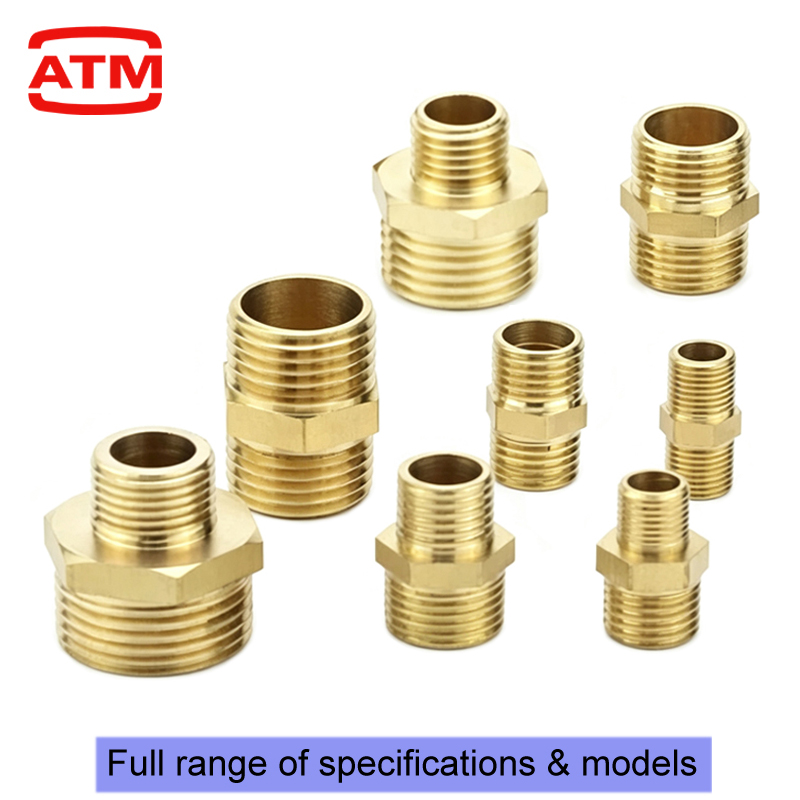 Spoke Nipple Brass - Złączka mosiężna sześciokątna, szybkozłączka, adapter 1/8