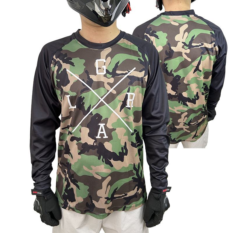 Mountain Biking Jersey - Męska koszulka rowerowa na lato, luźny