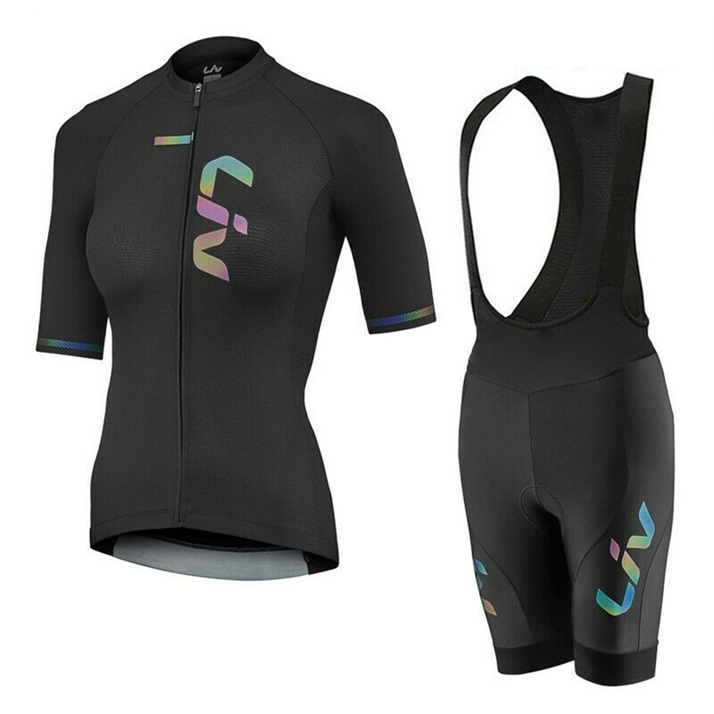 Mountain Biking Jersey - LIV letnia koszulka rowerowa zestaw spodenek