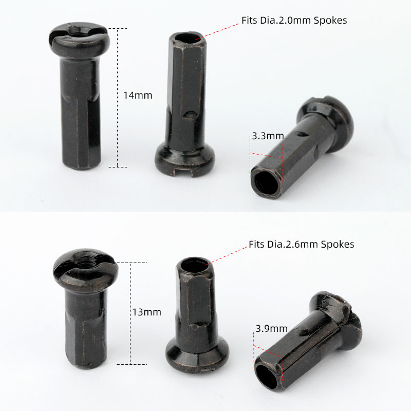 20/50 SZT. Miedziane Niple 14G – Spoke Nipple Brass recenzja i cena