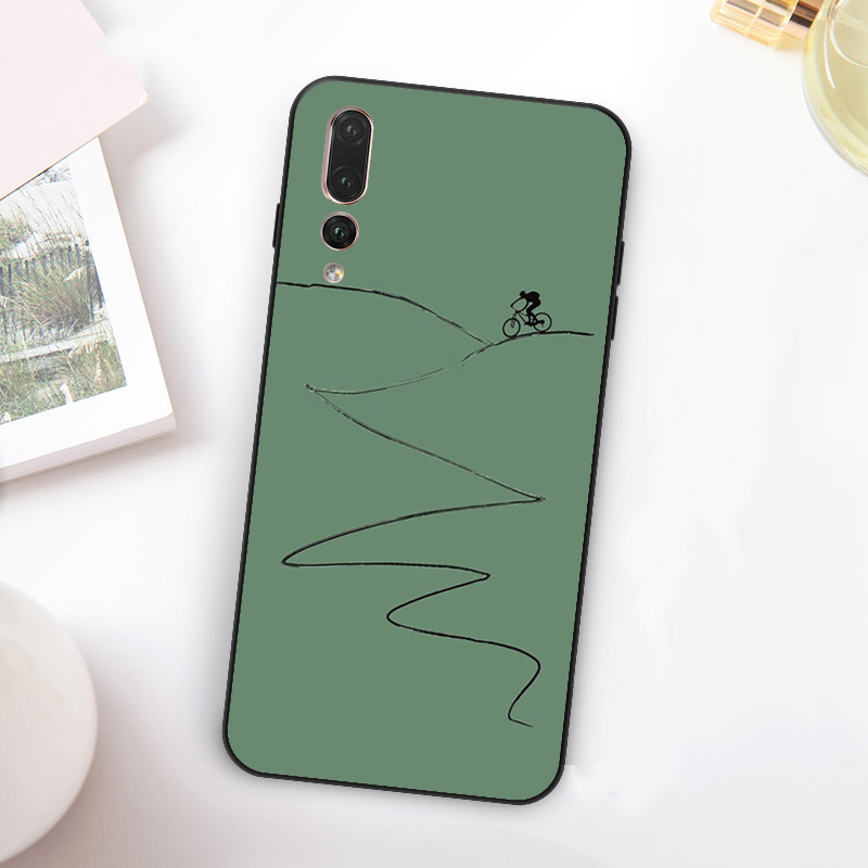 Etui na telefon Huawei Nova Y7 – Mountain Biking Cartoon recenzja i cena