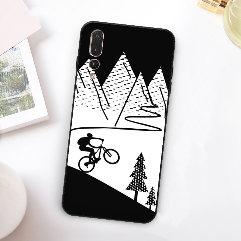 Etui na telefon Huawei Nova Y7 – Mountain Biking Cartoon recenzja i cena