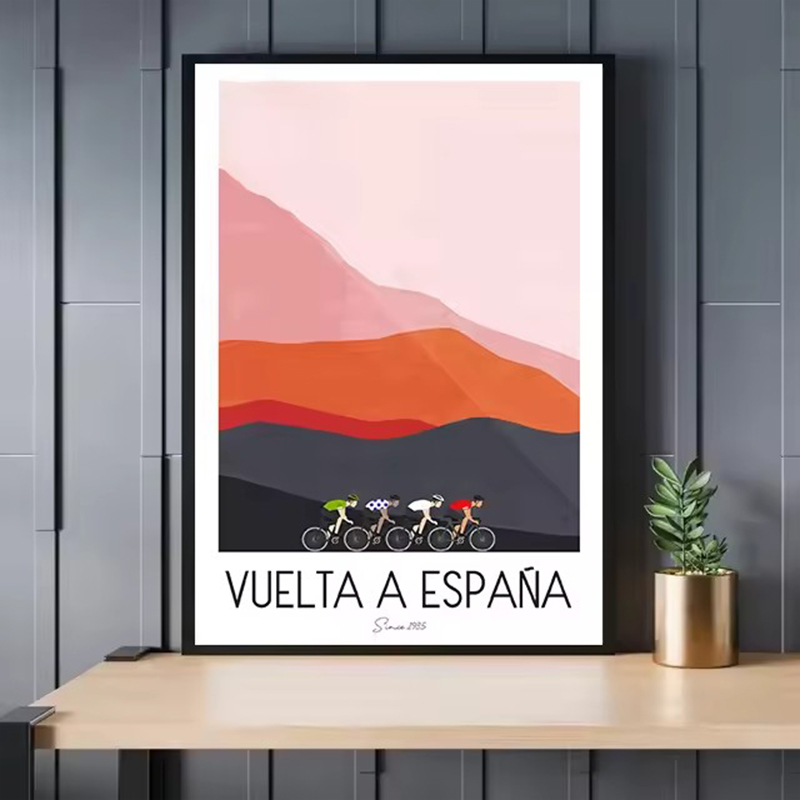 Akwarela Wyścig rowerowy Rower – Mountain Biking Races recenzja i cena