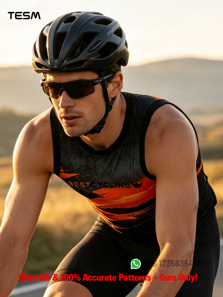 Dziecięca męska kamizelka bez  – Mountain Biking Jersey recenzja i cena