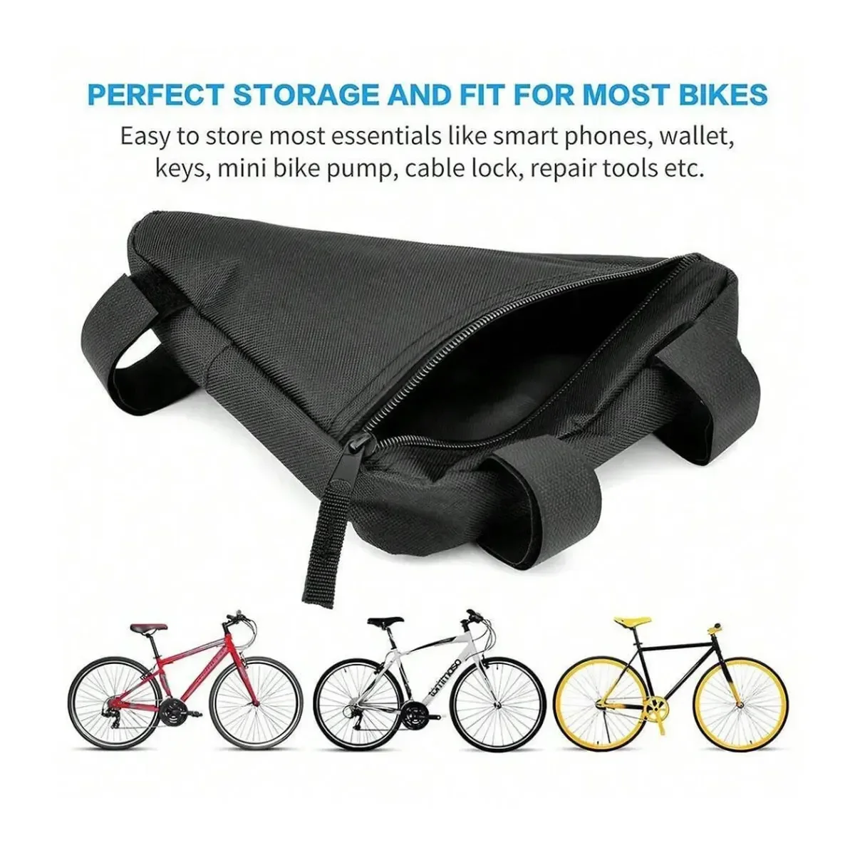 Torba rowerowa na ramę, przedn – Mountain Biking Oxford recenzja i cena