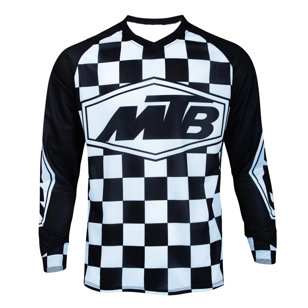 Koszulka rowerowa z długim ręk – Mountain Biking Jersey recenzja i cena