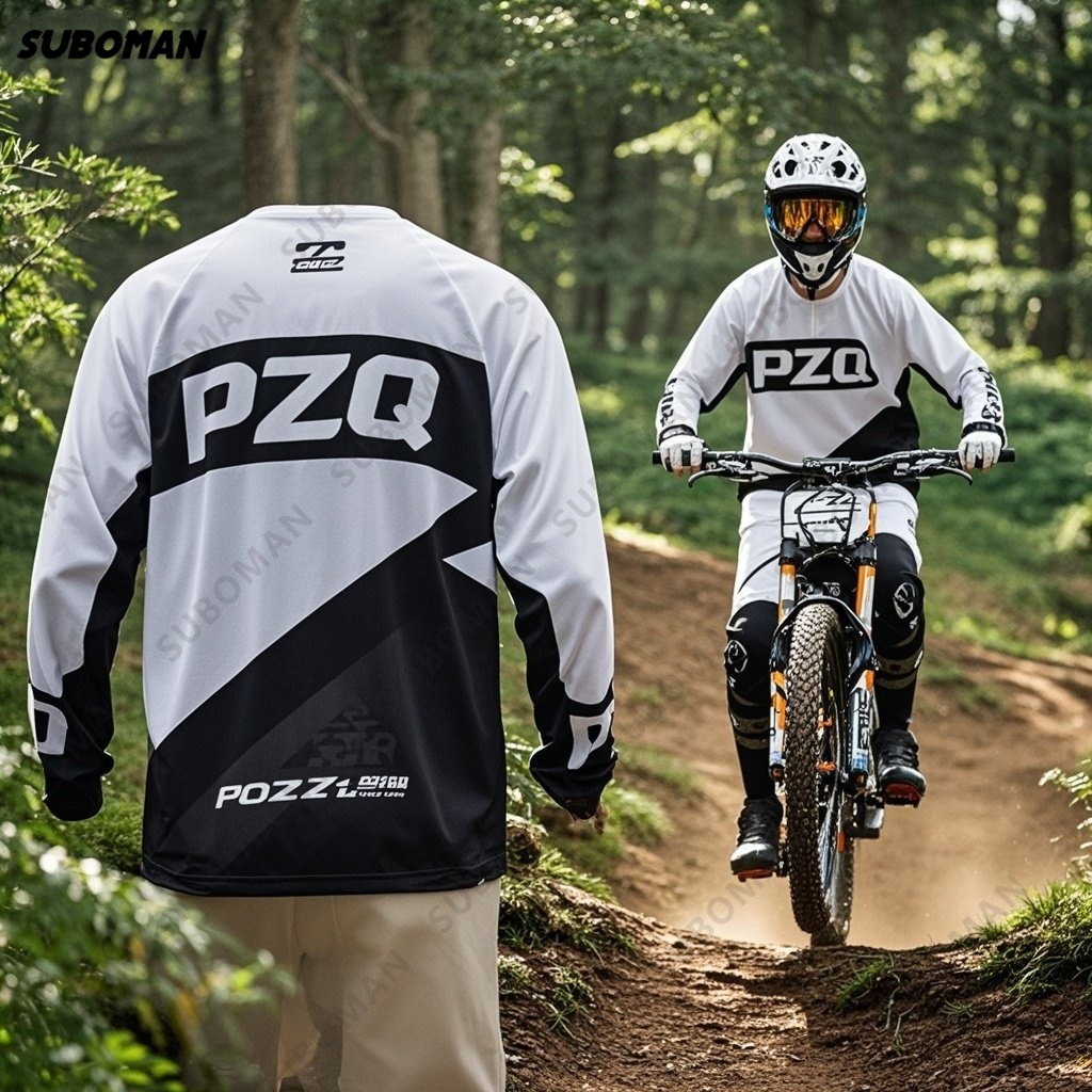 Nowa marka PZQ, koszulka motoc – Mountain Biking Races recenzja i cena