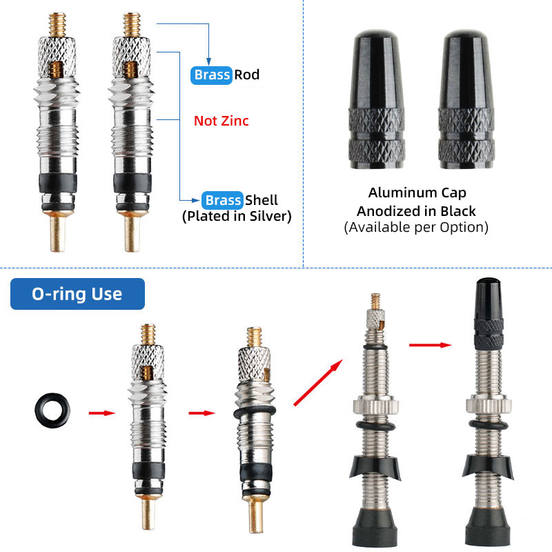 2 sztuk Deemount 60mm rower be – Spoke Nipple Brass recenzja i cena