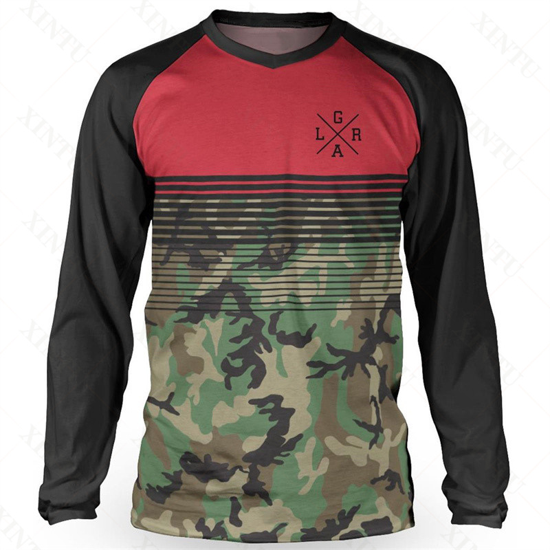Luźna koszulka męska DH Motocr – Mountain Biking Jersey recenzja i cena