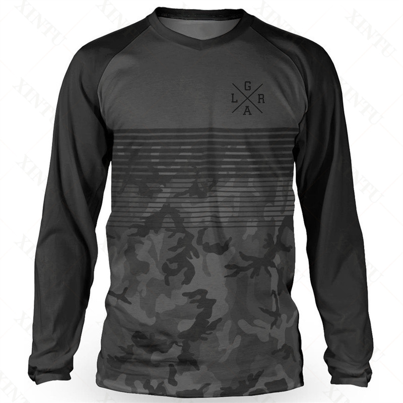 Luźna koszulka męska DH Motocr – Mountain Biking Jersey recenzja i cena