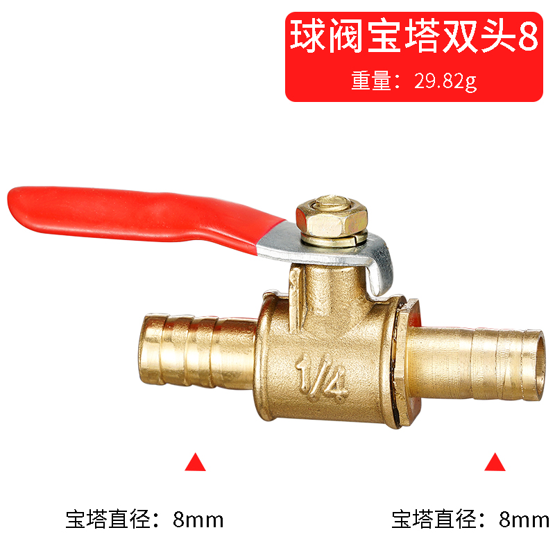 Czerwona rączka mały zawór 6mm – Spoke Nipple Brass recenzja i cena