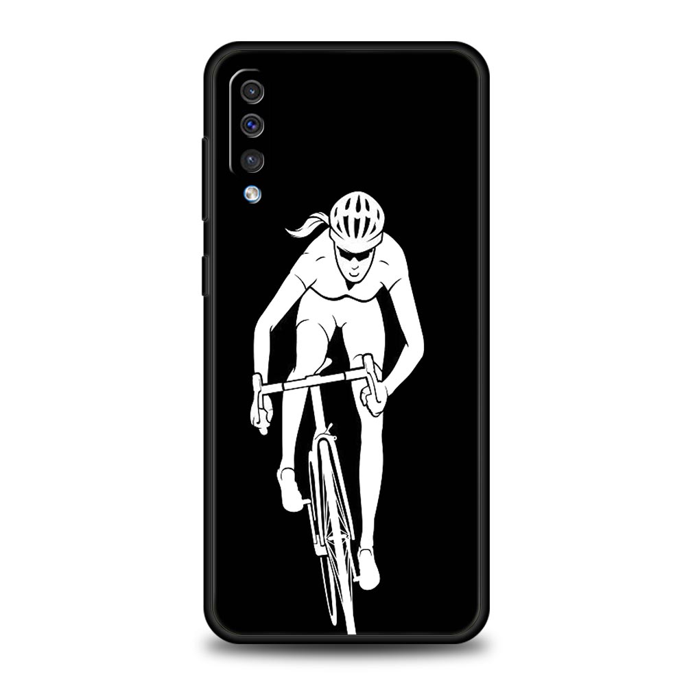 Etui na telefon Samsung A56 A3 – Mountain Biking Cartoon recenzja i cena