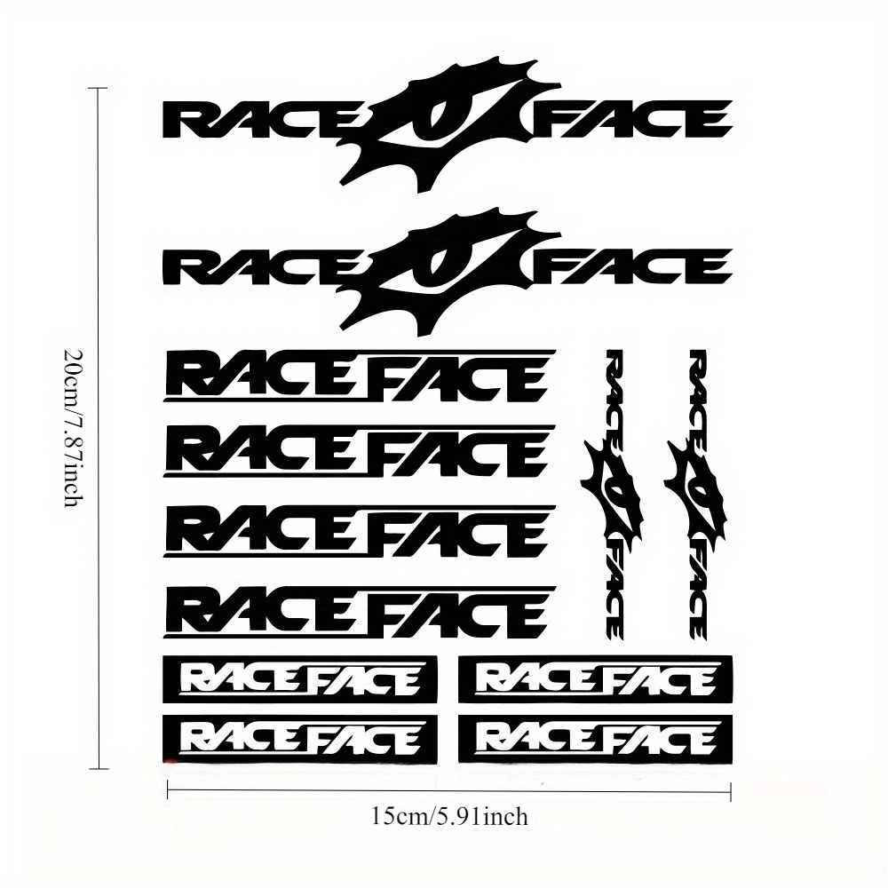 Zestaw naklejek na rower Race  – Mountain Biking Races recenzja i cena