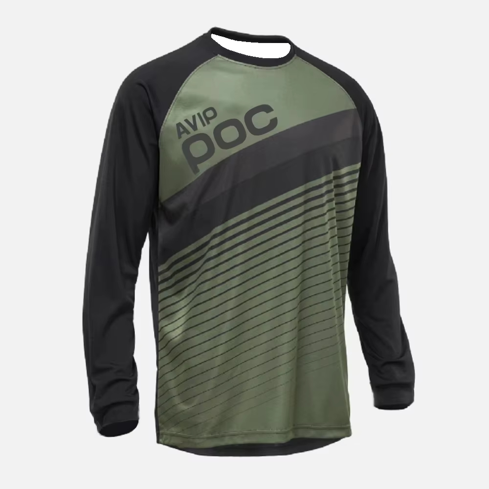 Męska koszulka z długim rękawe – Mountain Biking Jersey recenzja i cena